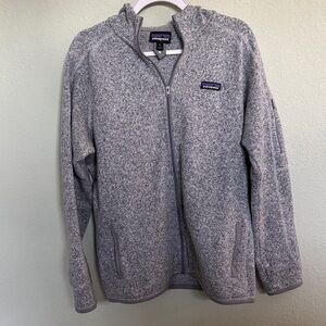Patagonia Heathered Gray Zip-Up Jacket
